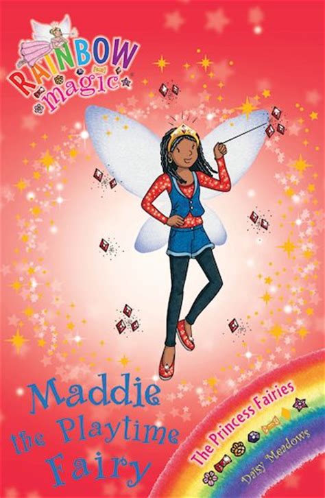 Fairy Maddie and her vibrant rainbow magic infographics